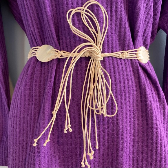 💲Free with bundle Tie belt with pearl shells - Picture 4 of 9